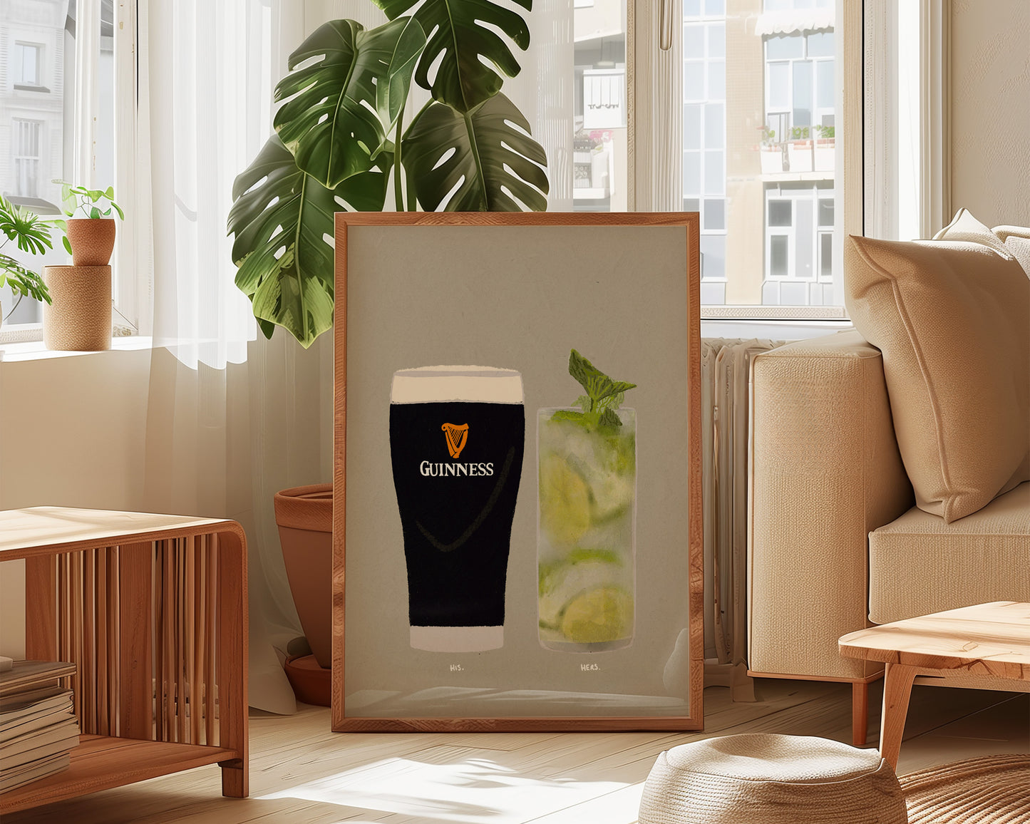 Guinness & Mojito Print