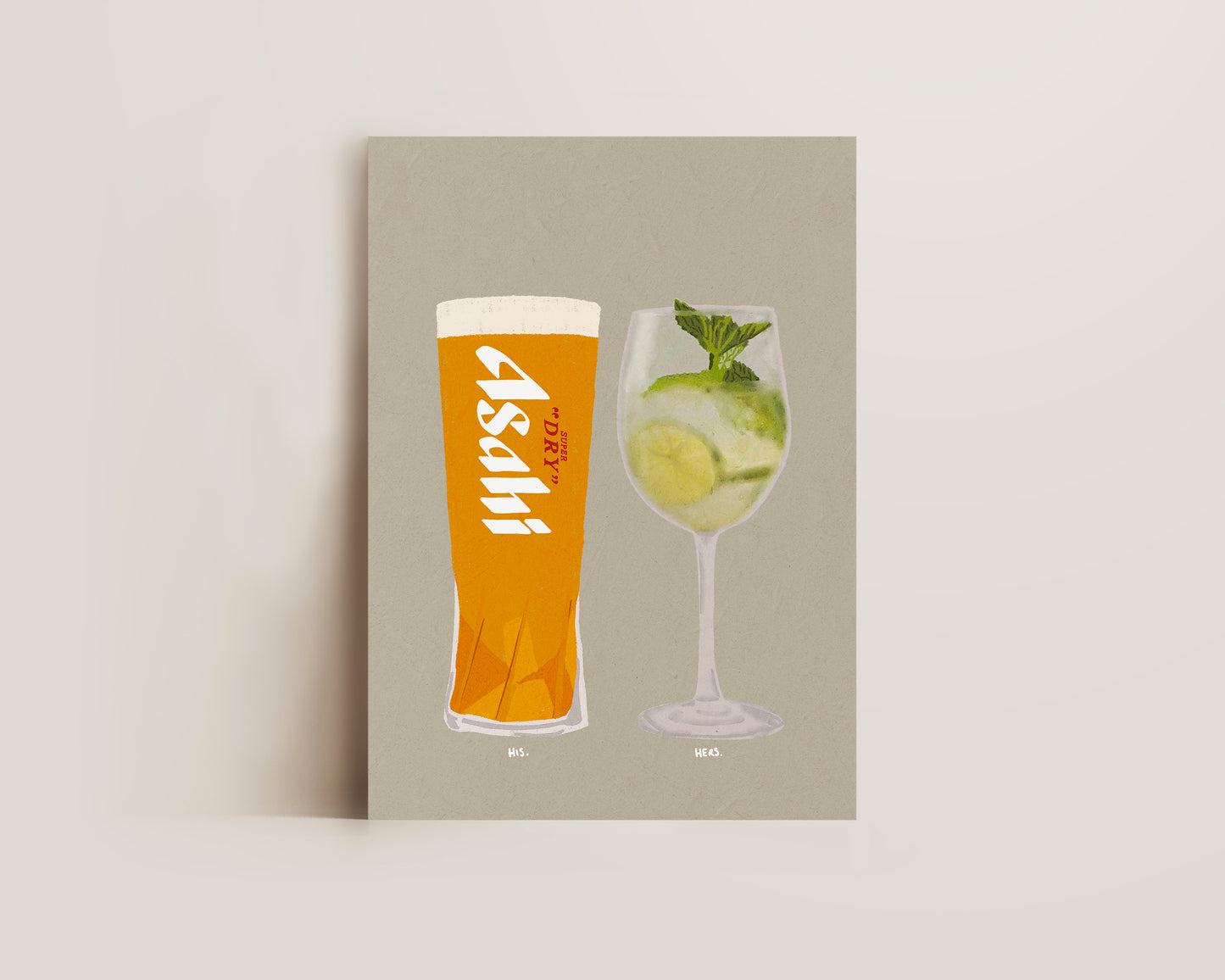 Asahi & Hugo Spritz Print