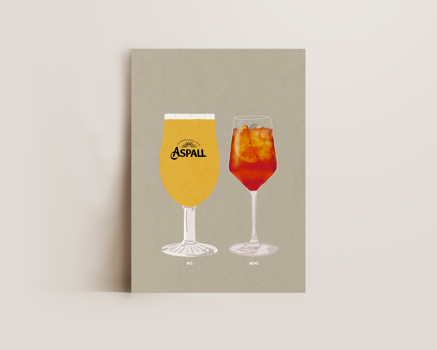 Aspall & Aperol Spritz Print