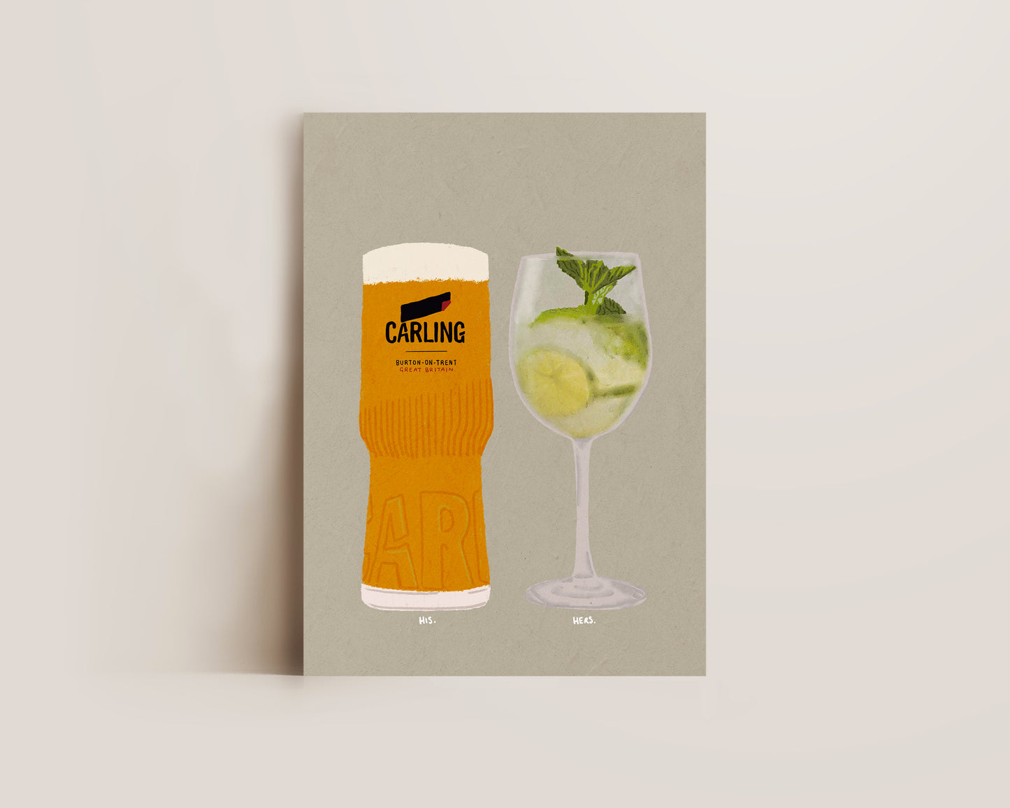 Carling & Hugo Spritz Print