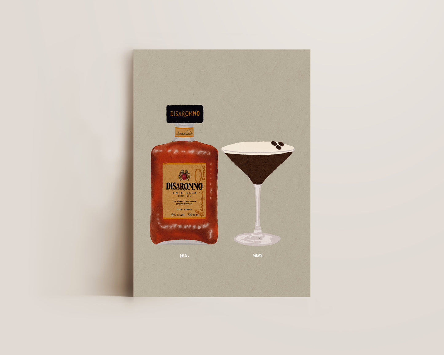 Disaronno & Espresso Martini Print