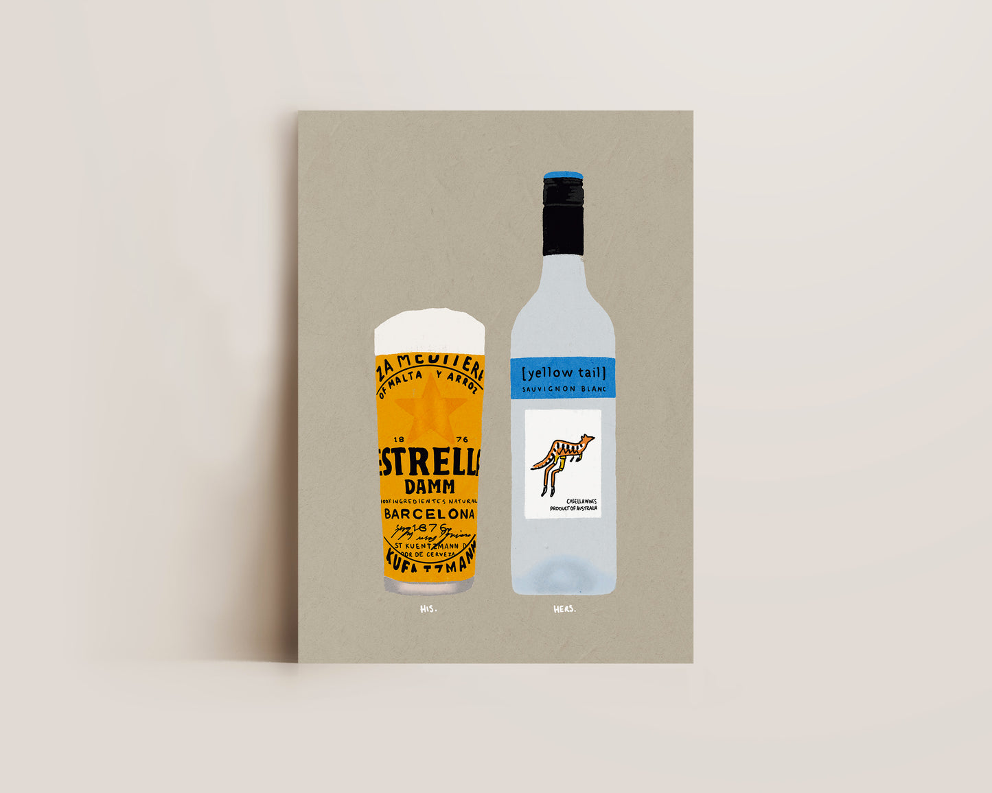 Estrella & Yellowtail Print