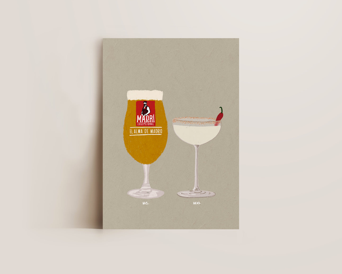 Madri & Spicy Marg Print