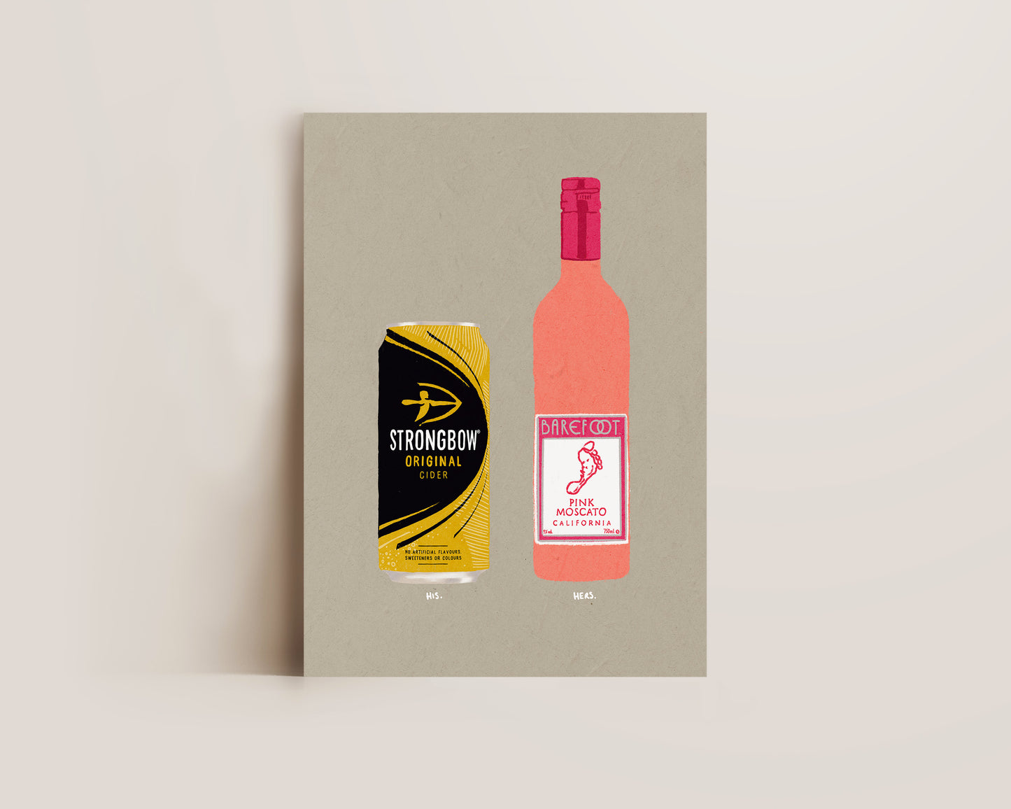 Strongbow & Pink Moscato Print