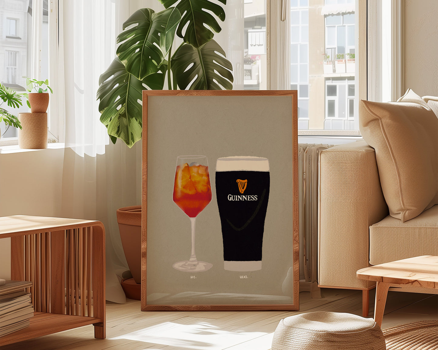 Aperol Spritz & Guinness Print