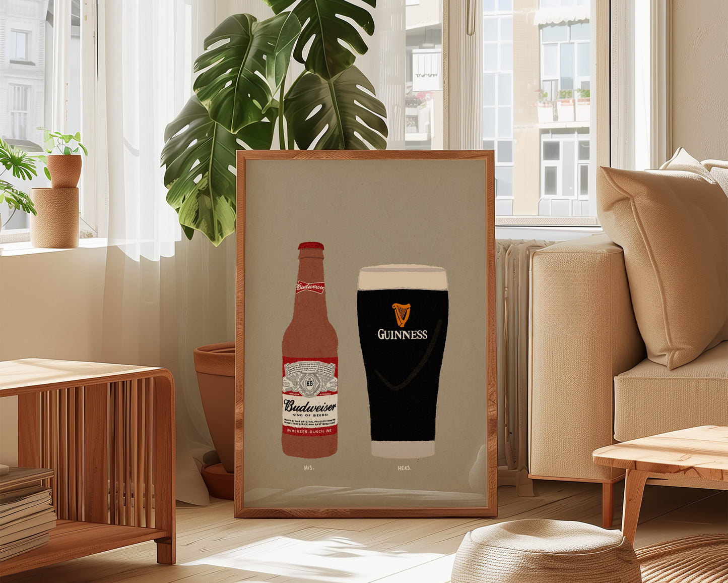 Budweiser & Guinness Print