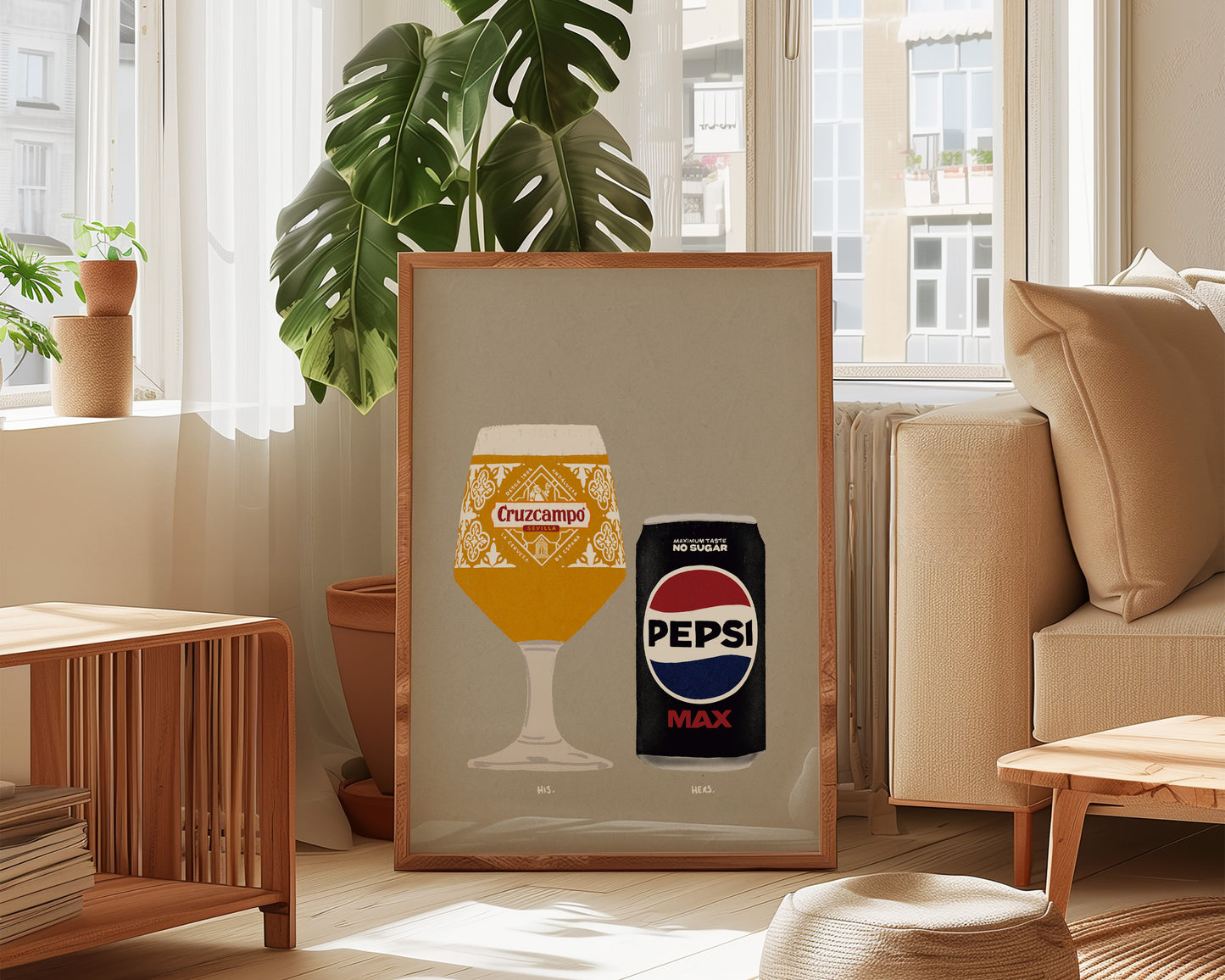 Cruzcampo & Pepsi Max Print