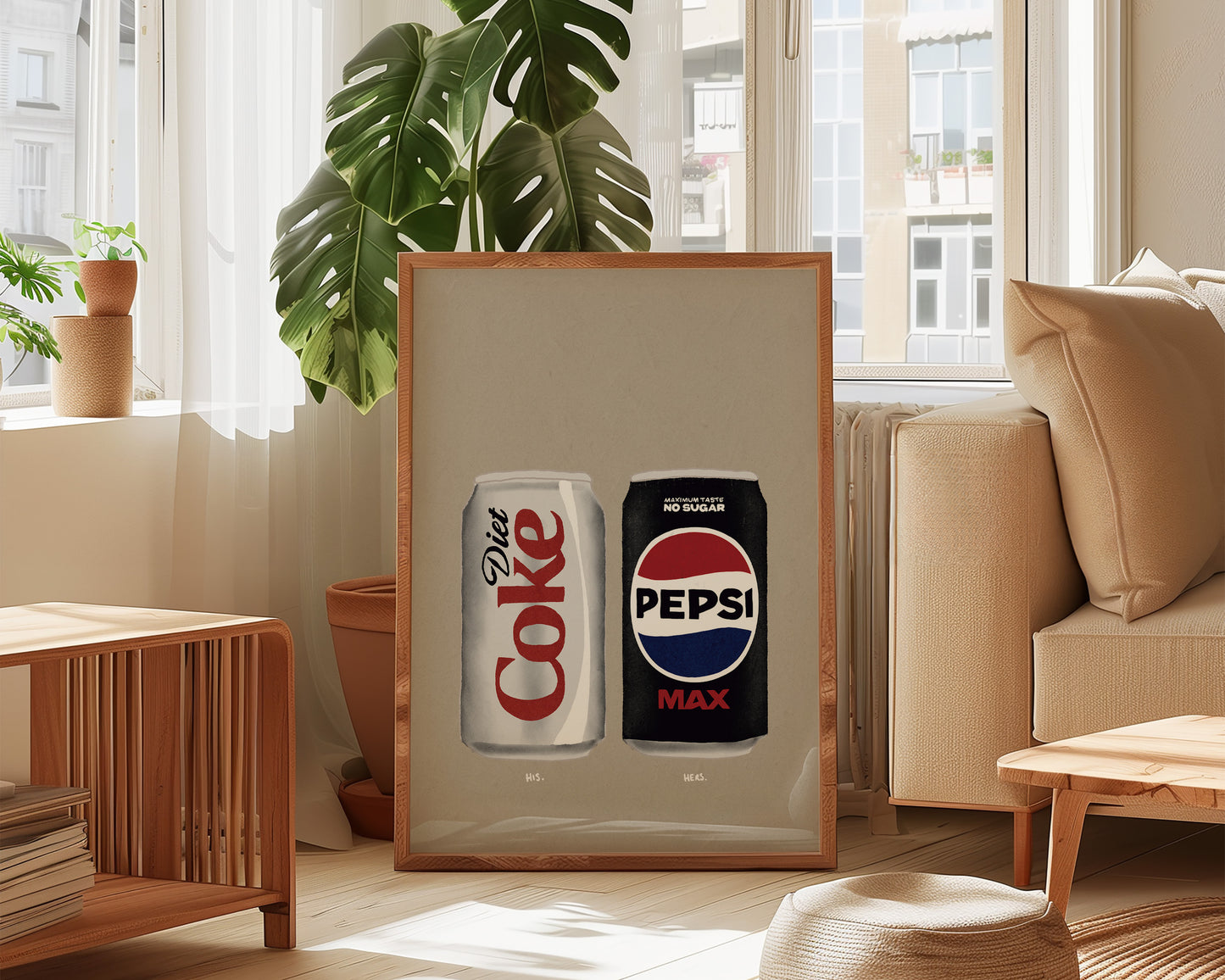 Diet Coke & Pepsi Max Print