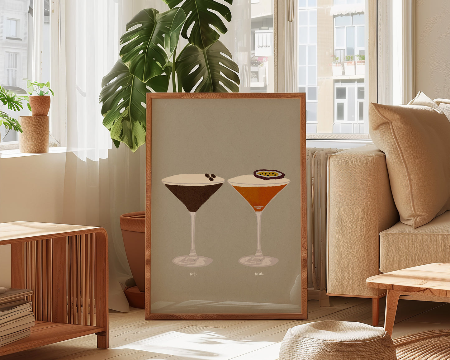 Espresso Martini & Pornstar Martini Print