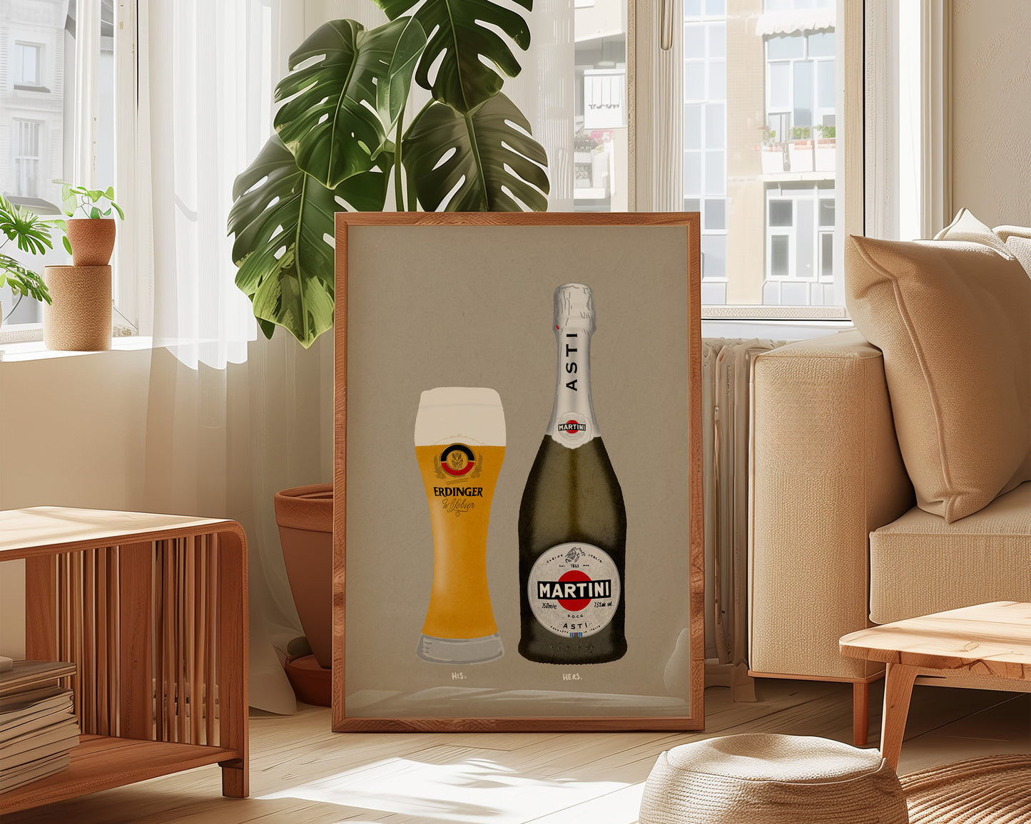 Erdinger & Asti Print