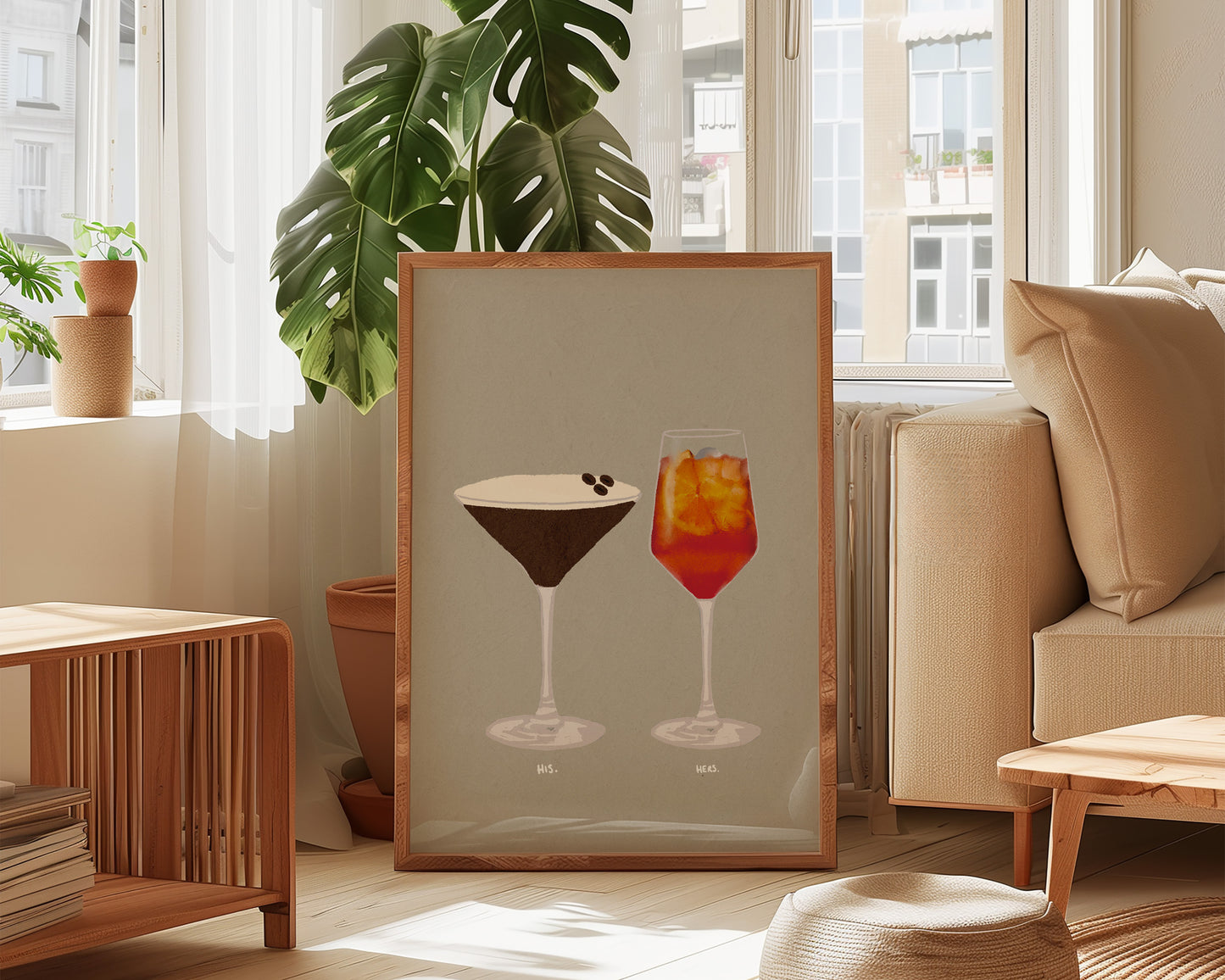 Espresso Martini & Aperol Spritz Print