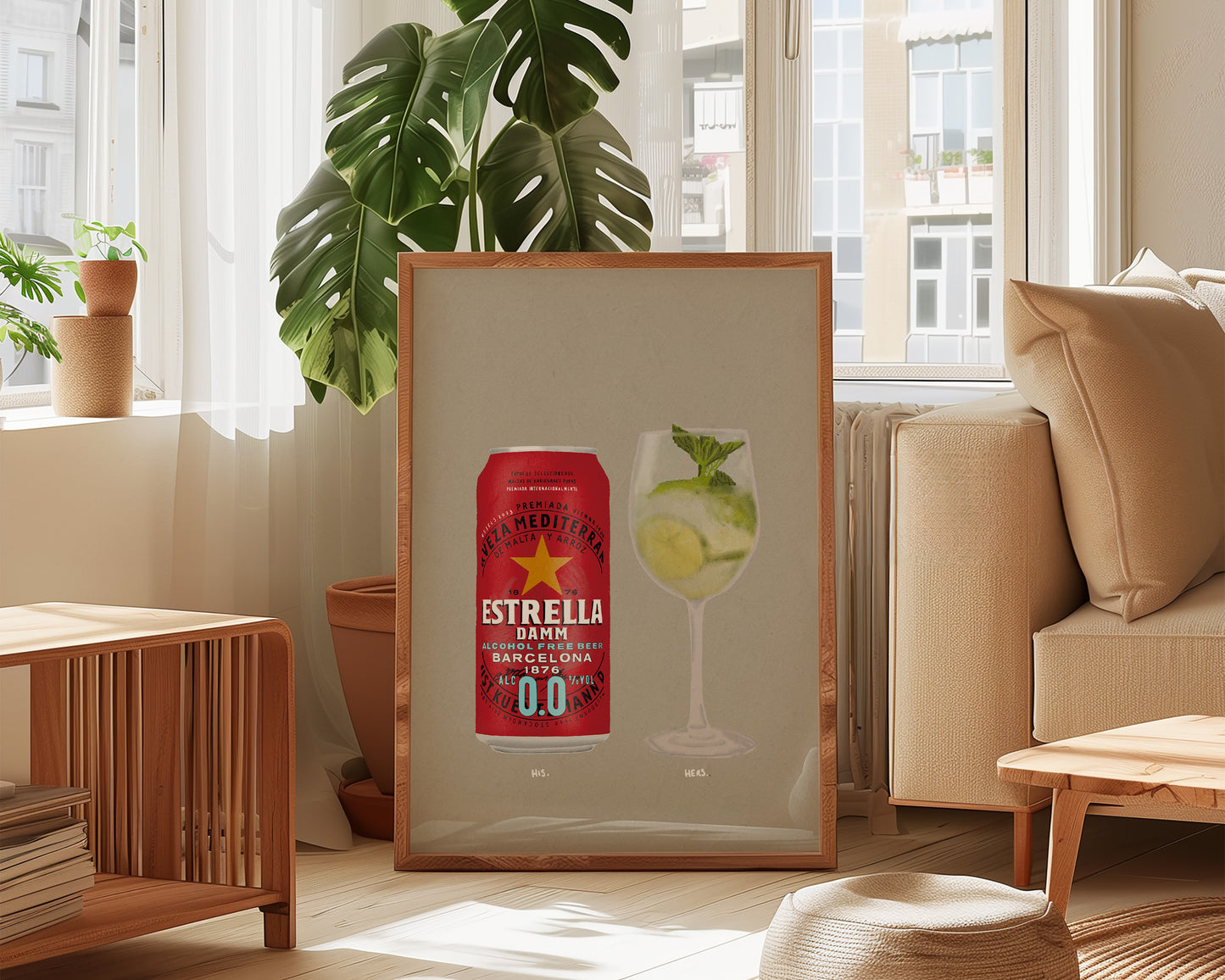 Estrella 0.0% & Hugo Spritz Print