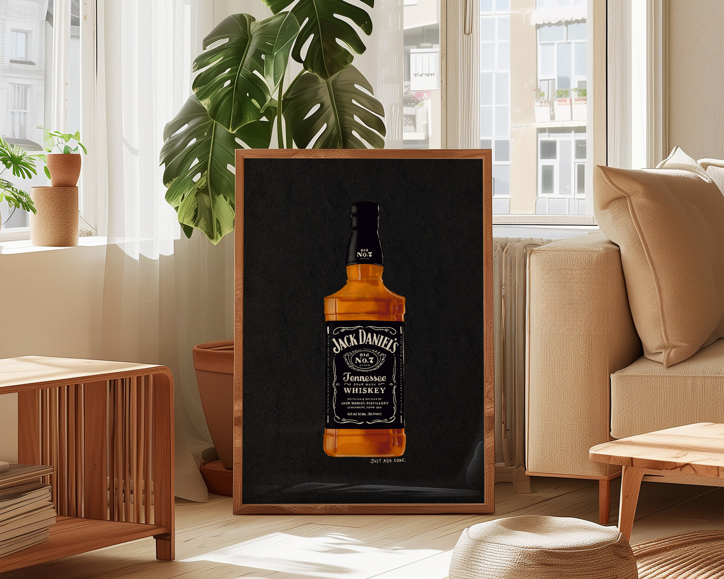 JD Just Add Coke Print