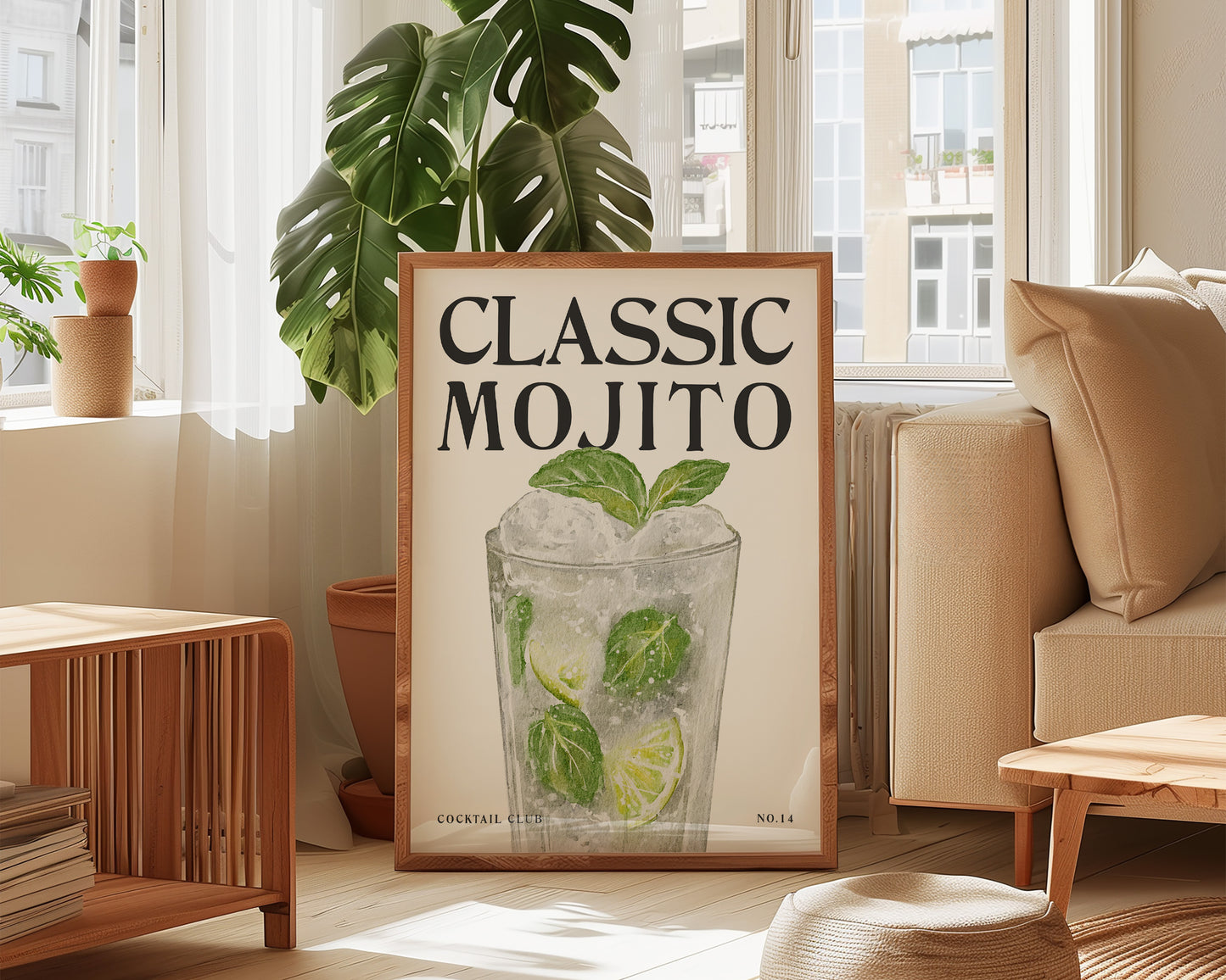 Mojito Cocktail Print