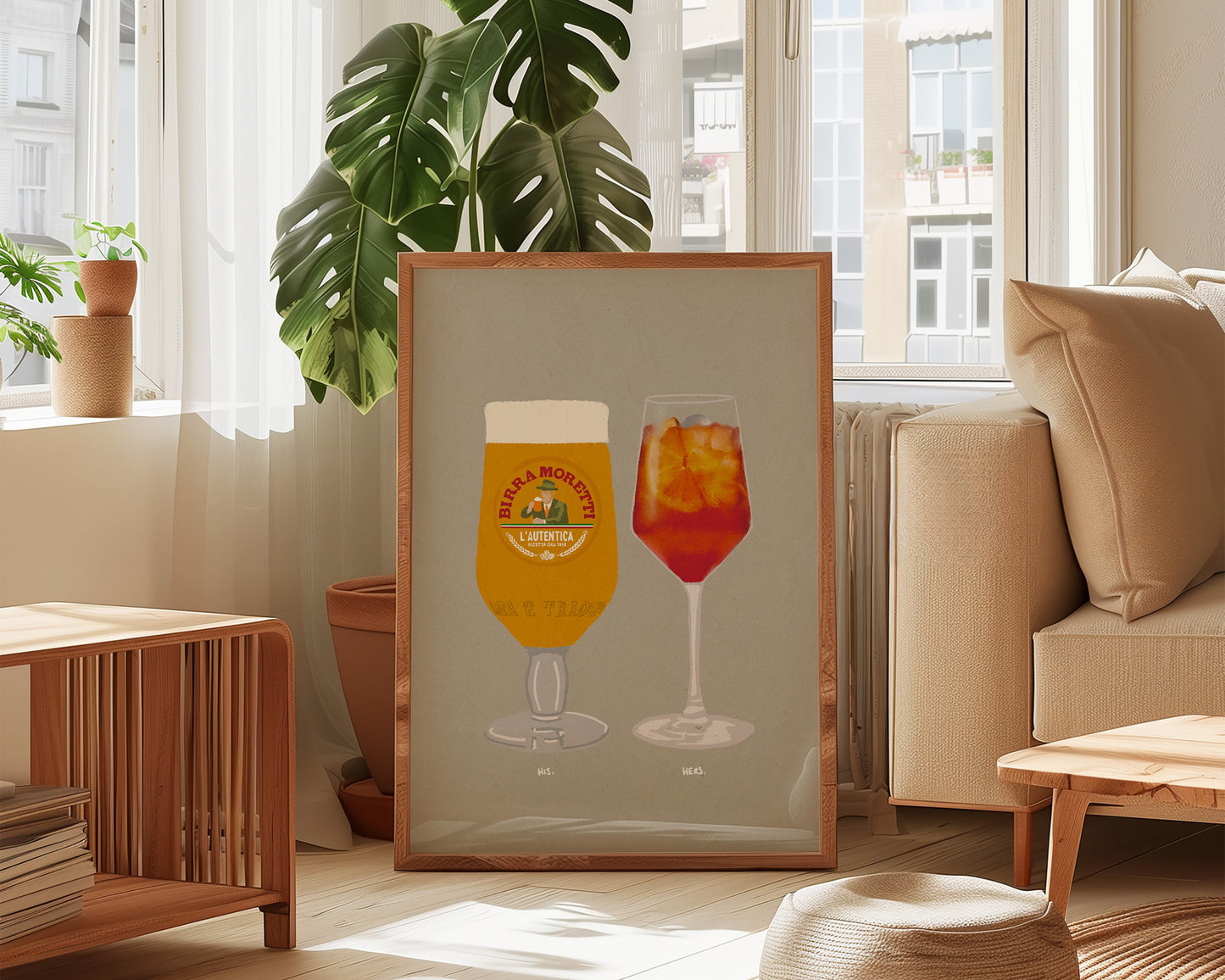 Moretti & Aperol Print