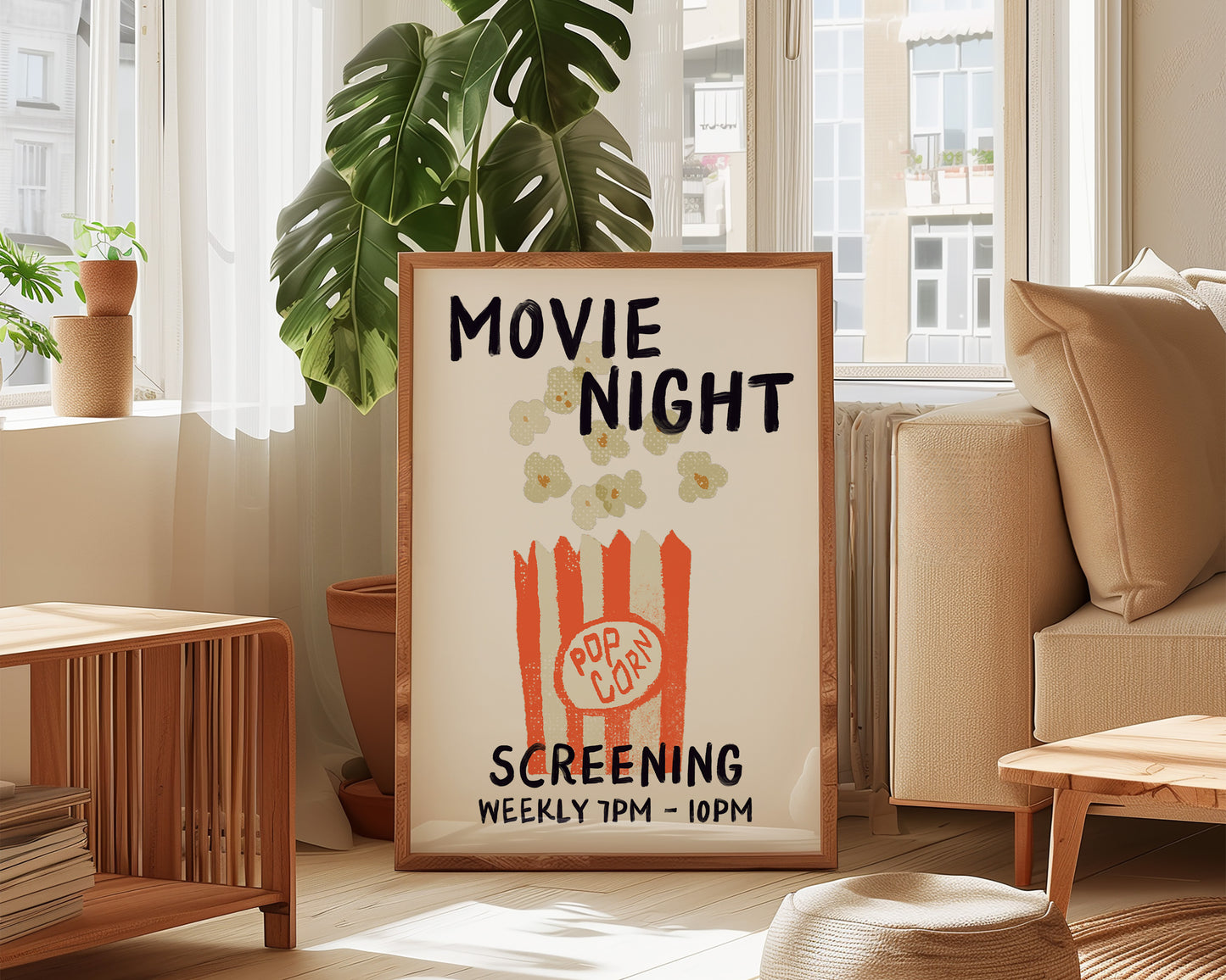 Movie Night Print