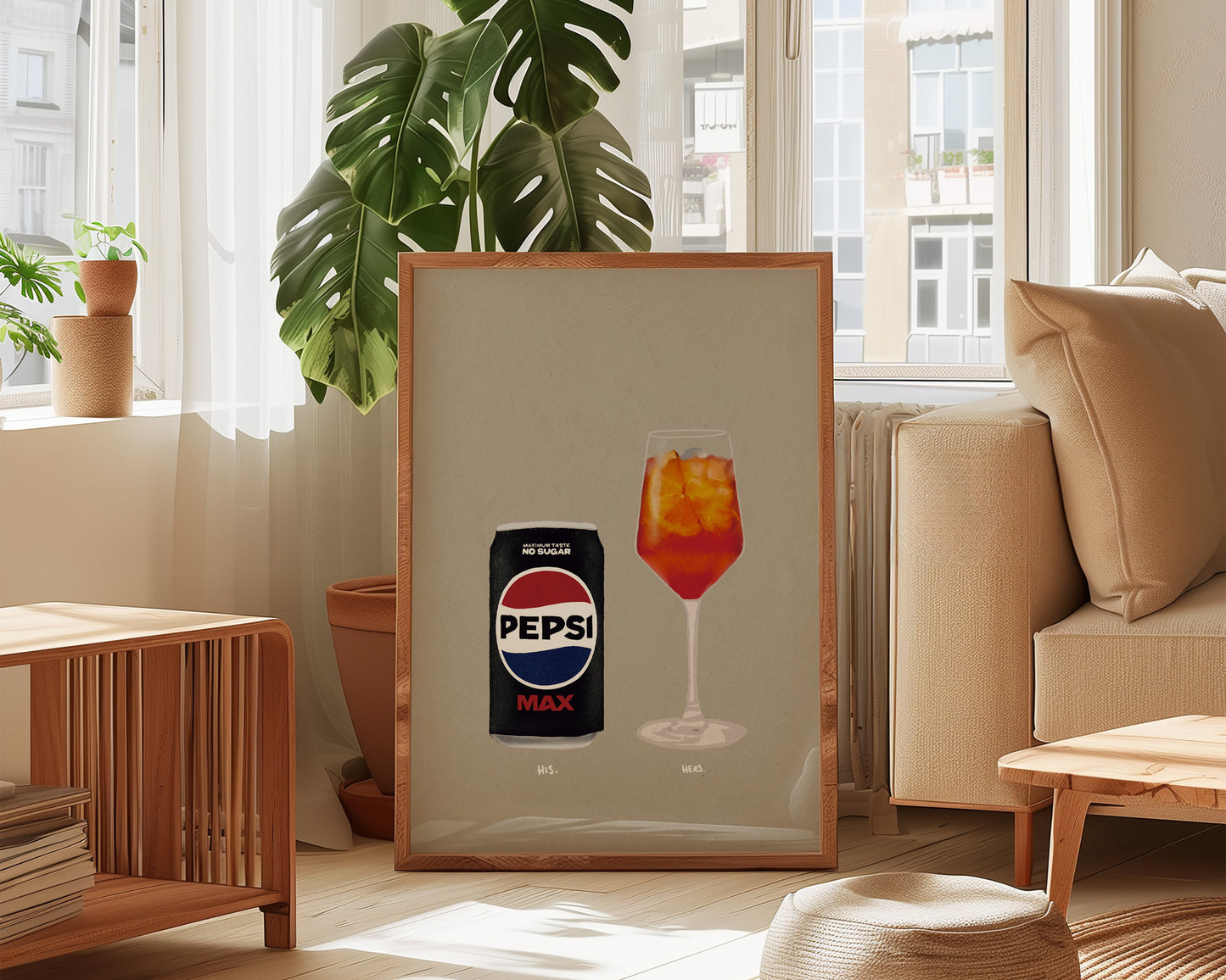 Pepsi Max & Aperol Spritz Print