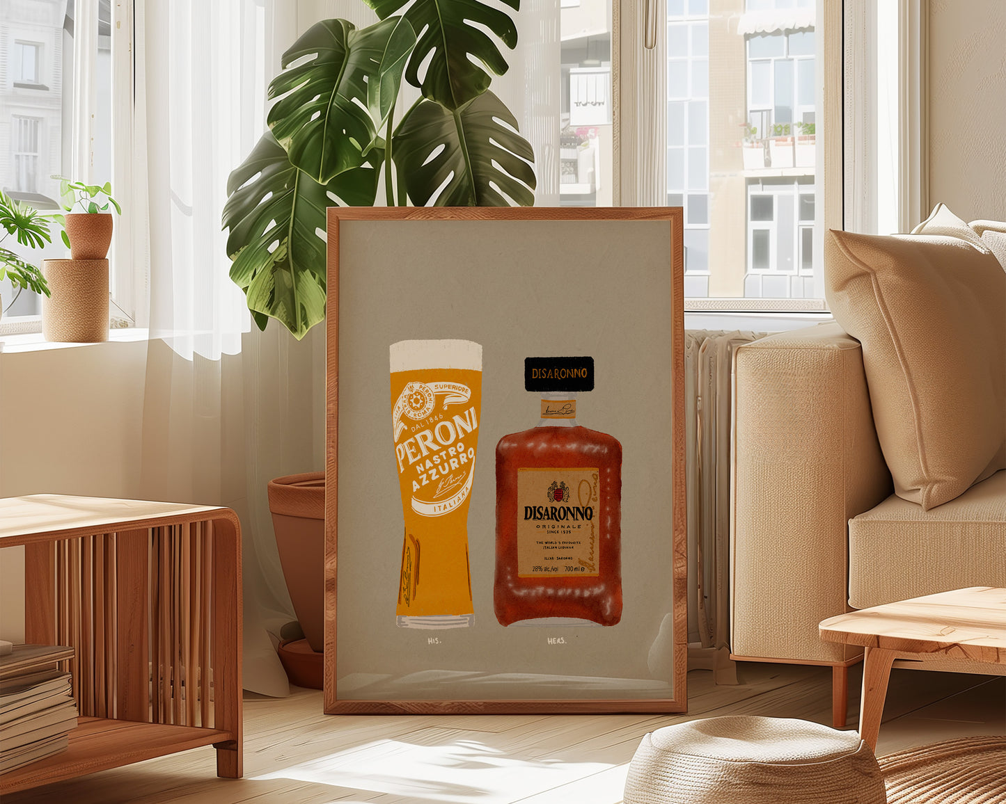 Peroni & Disaronno Print