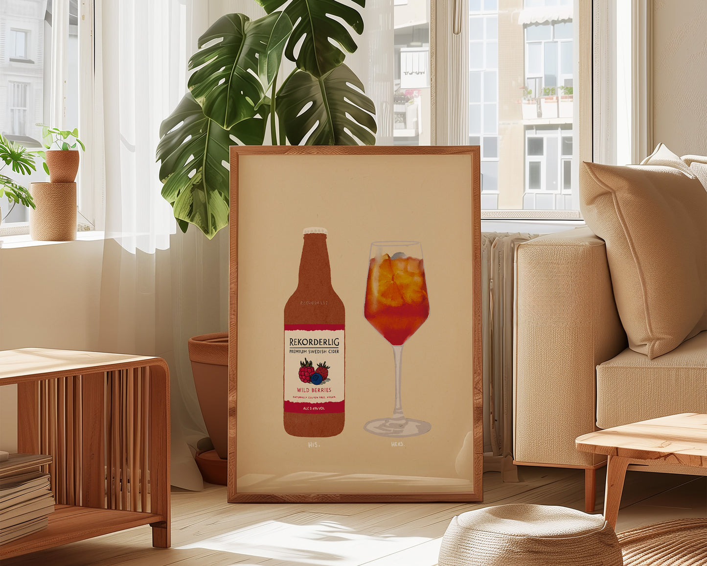 Rekorderlig & Aperol Spritz Print