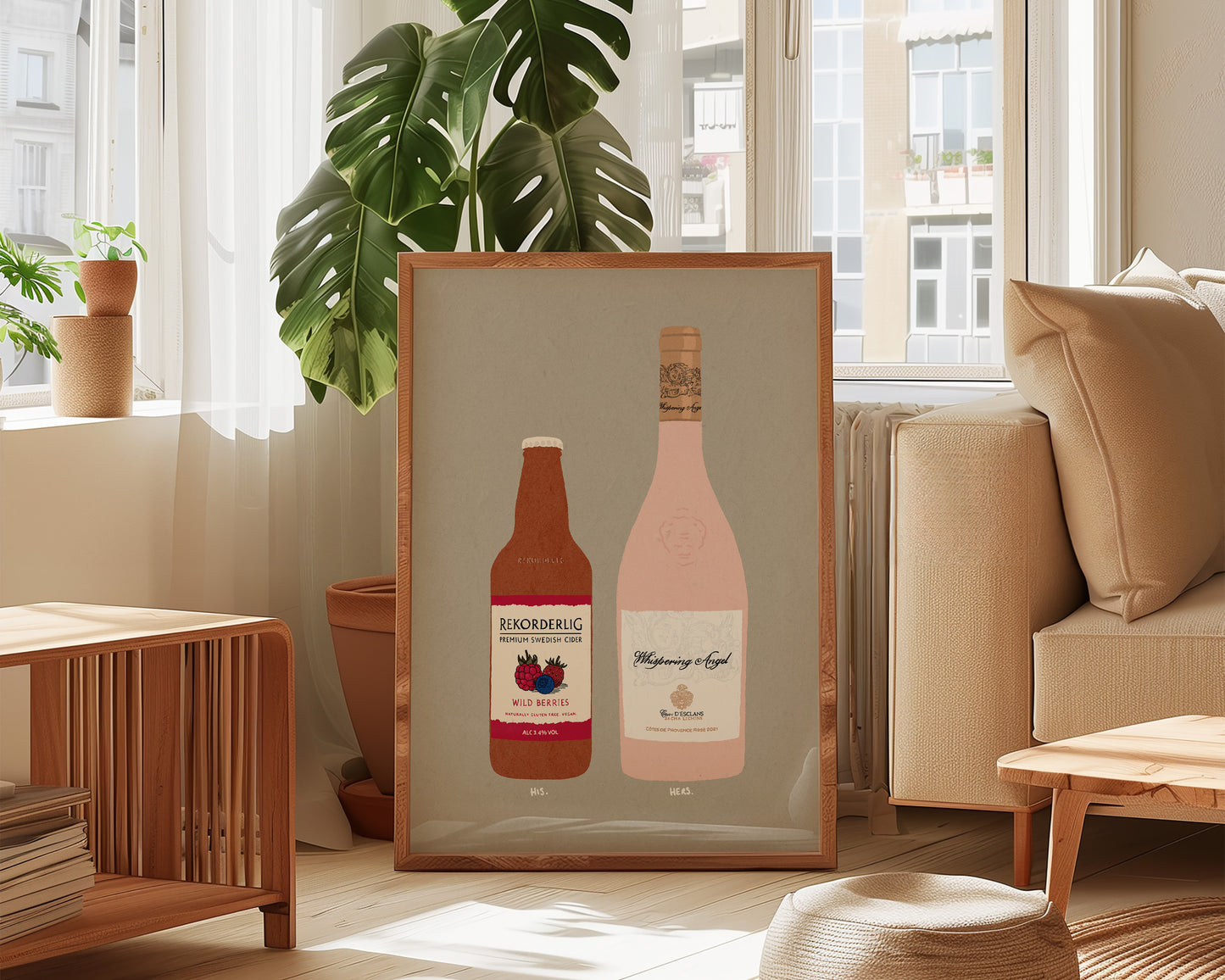 Rekorderlig & Whispering Angel Print