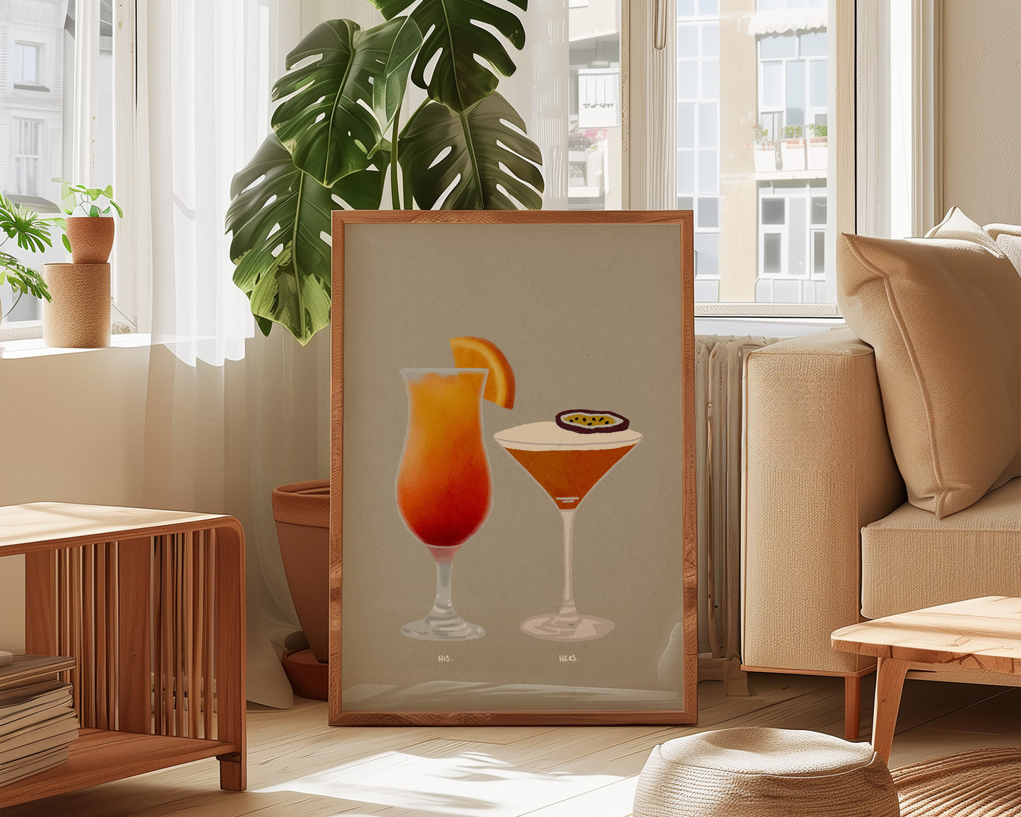 Sex On The Beach & Pornstar Martini Print
