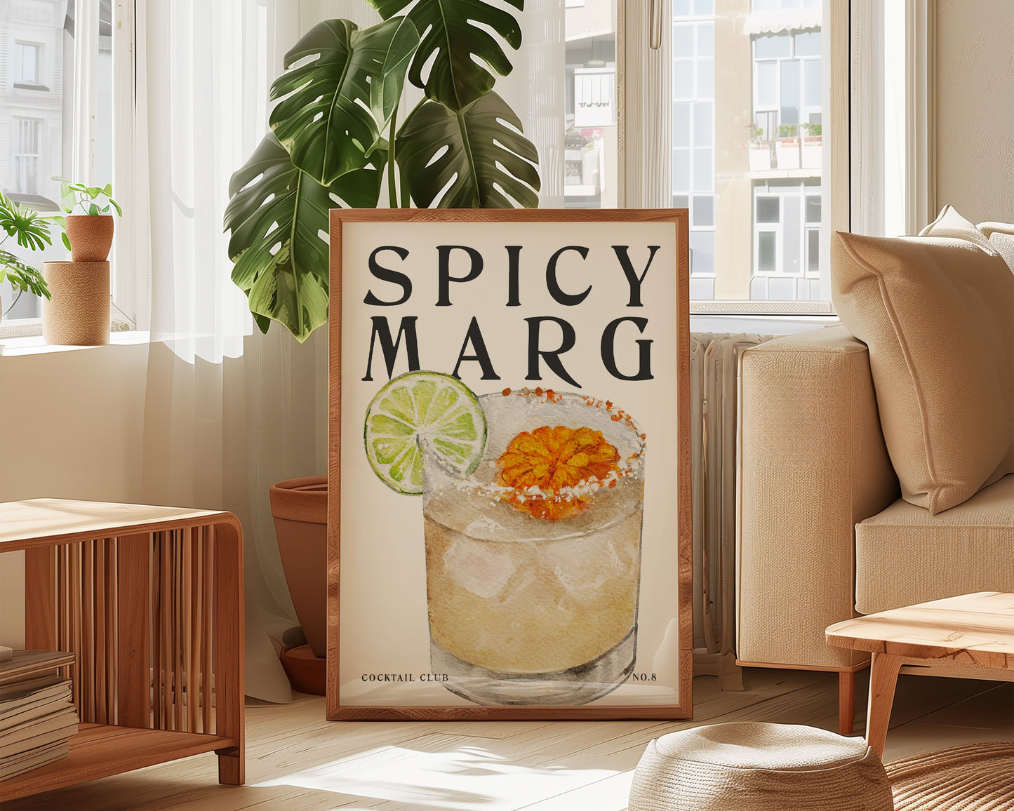 Spicy Marg Print