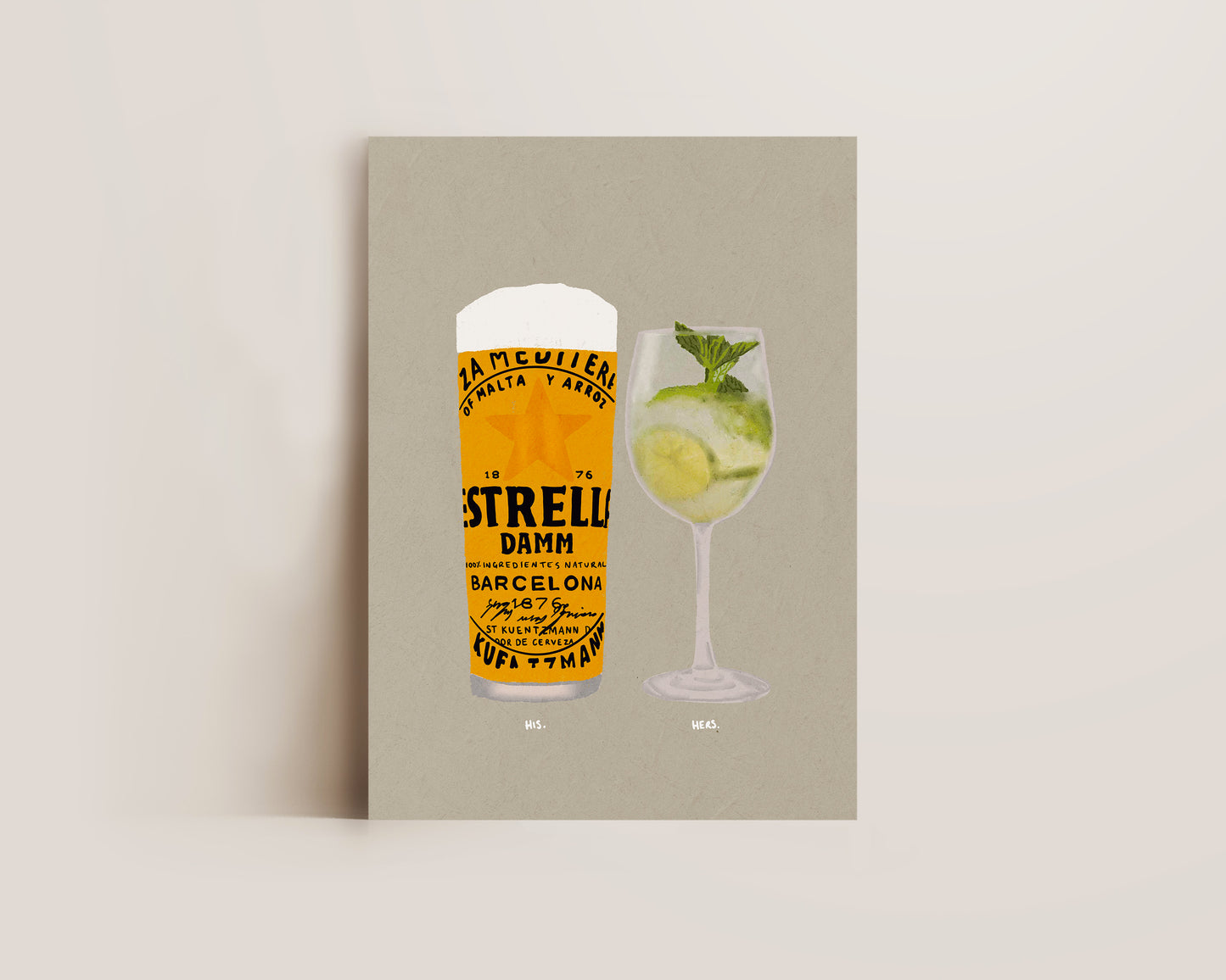 Estrella & Hugo Spritz Print