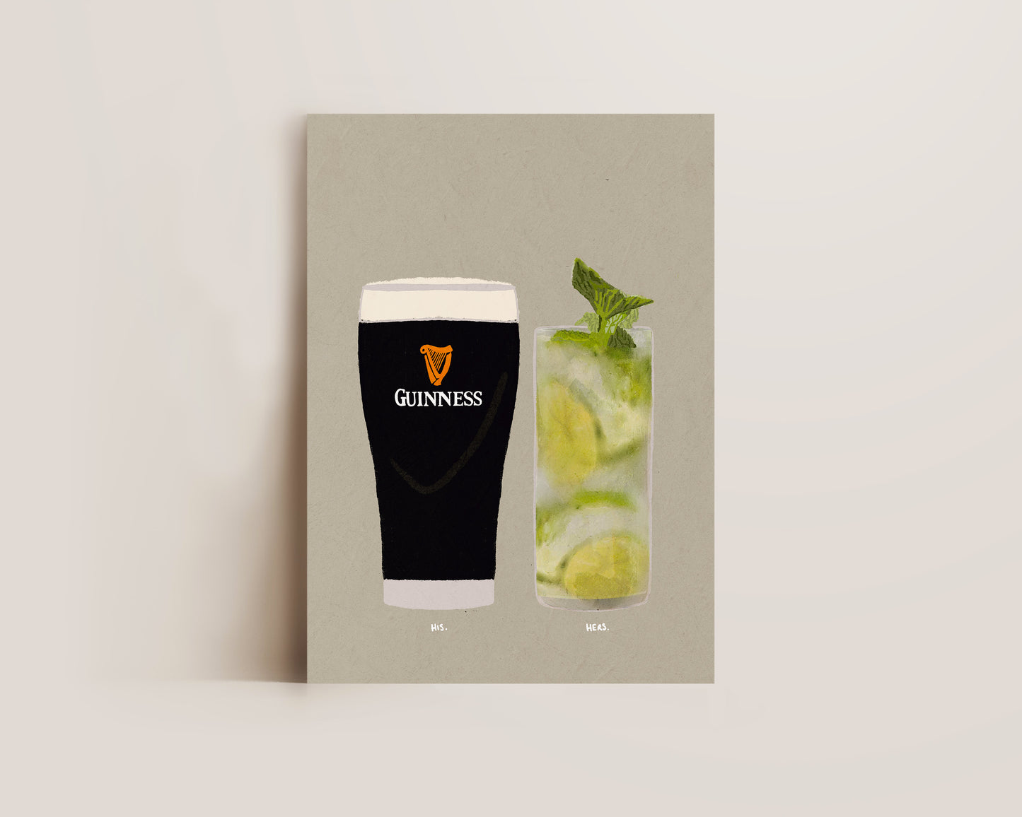 Guinness & Mojito Print