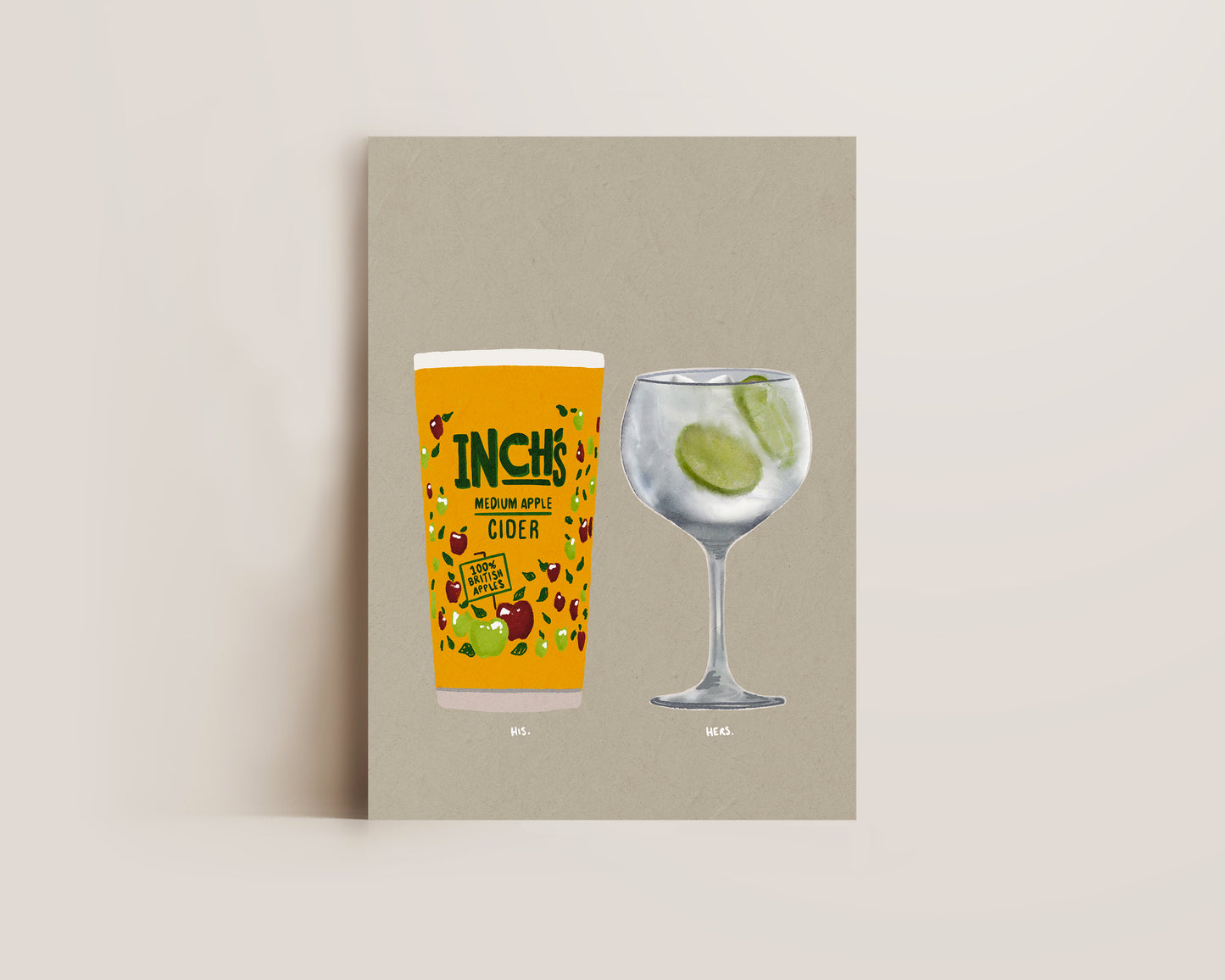 Inch's & G&T Print