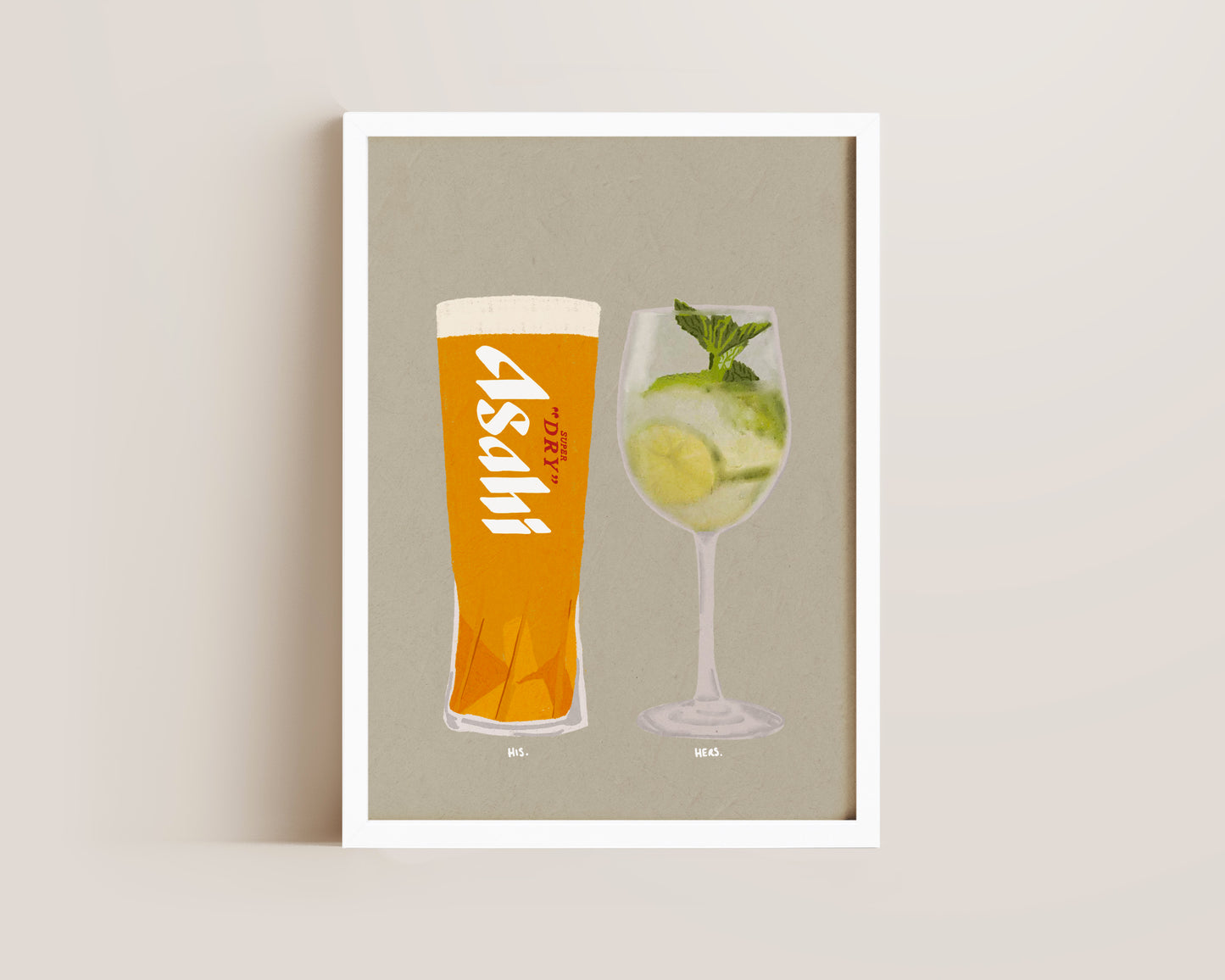 Asahi & Hugo Spritz Print