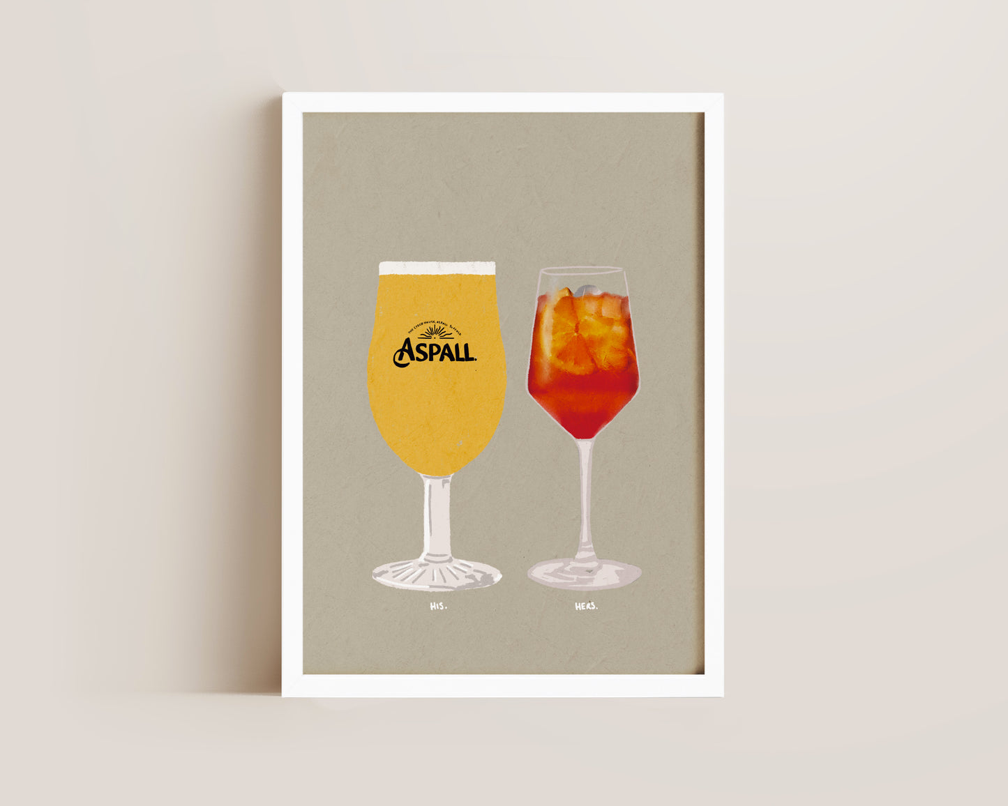 Aspall & Aperol Spritz Print