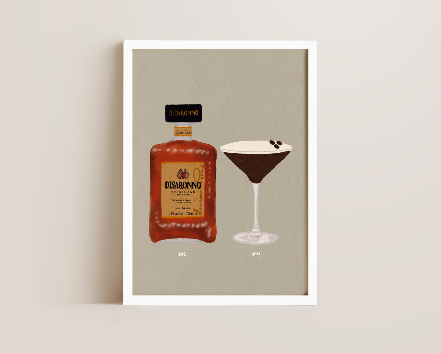 Disaronno & Espresso Martini Print