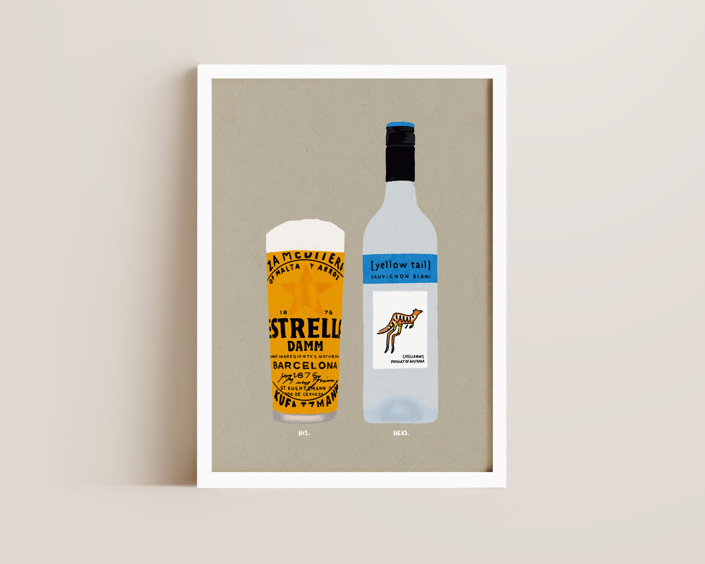 Estrella & Yellowtail Print