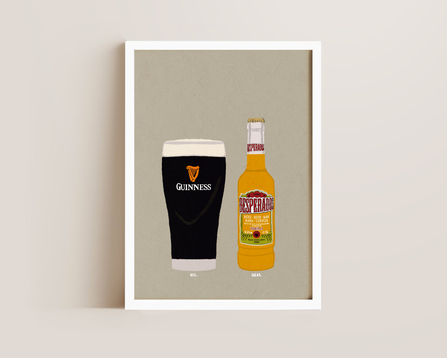 Guinness & Desperados Print