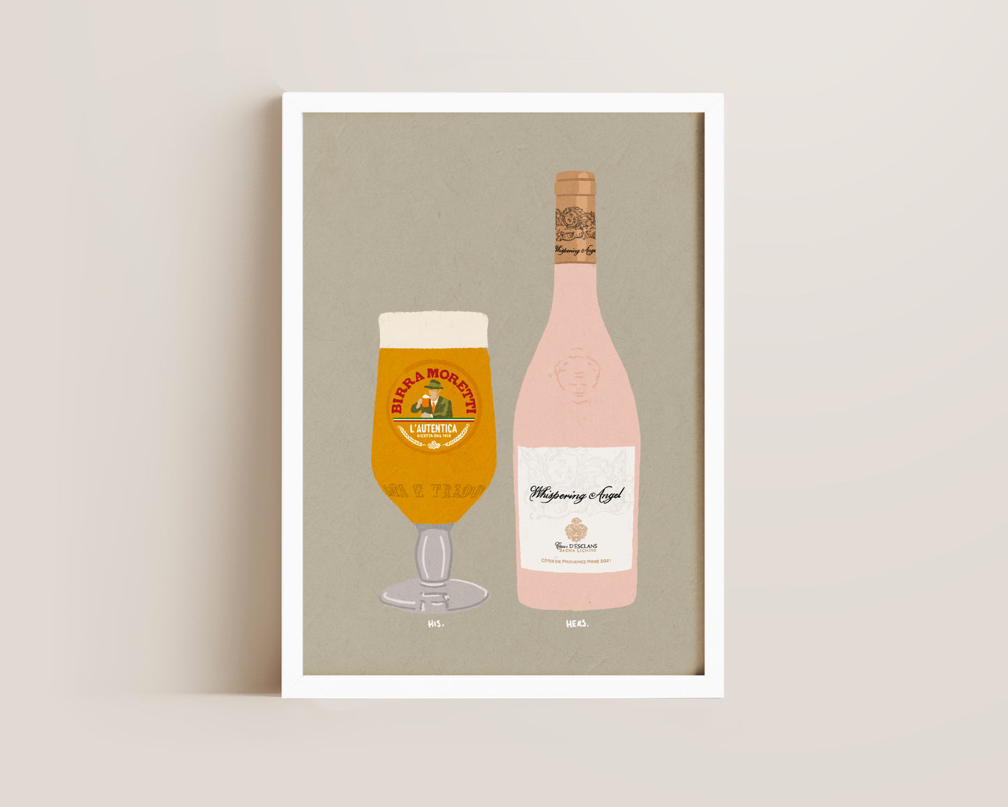 Moretti & Whispering Angel Print