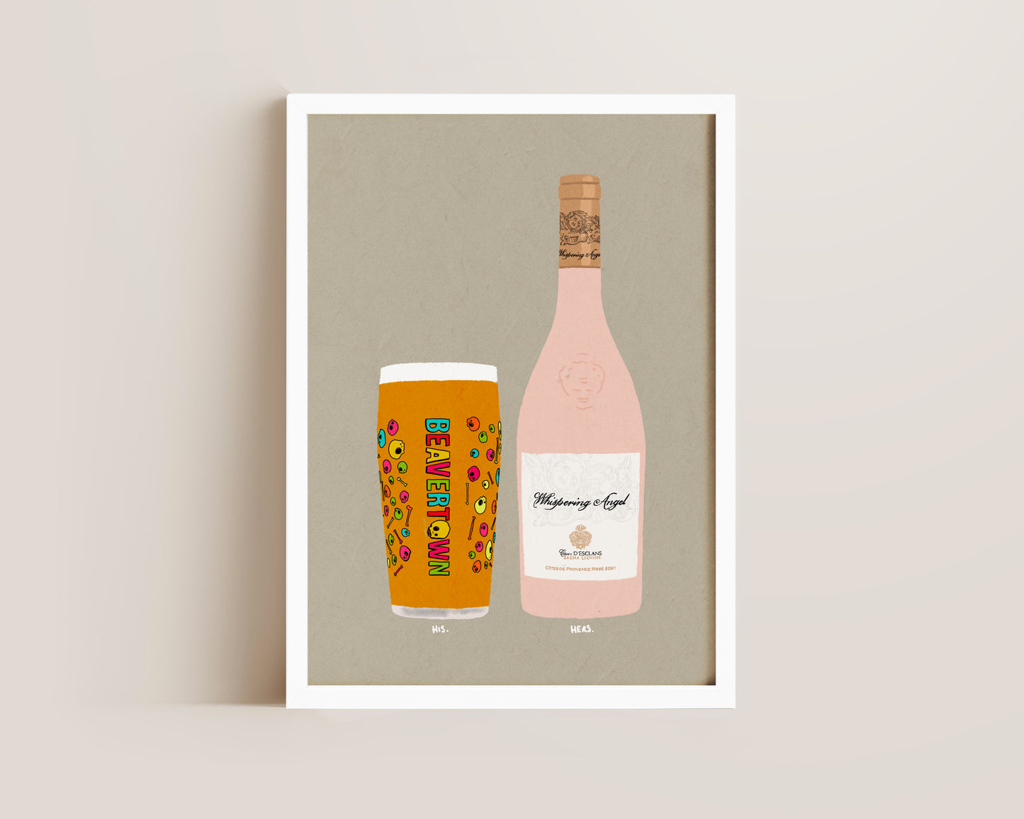 Neck Oil & Whispering Angel Print