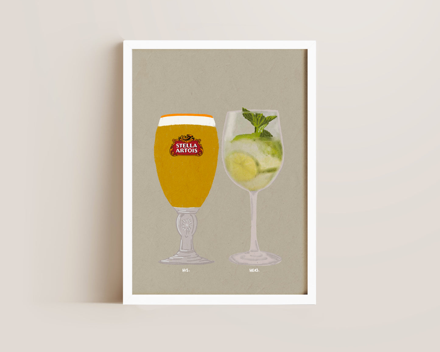 Stella & Hugo Spritz Print