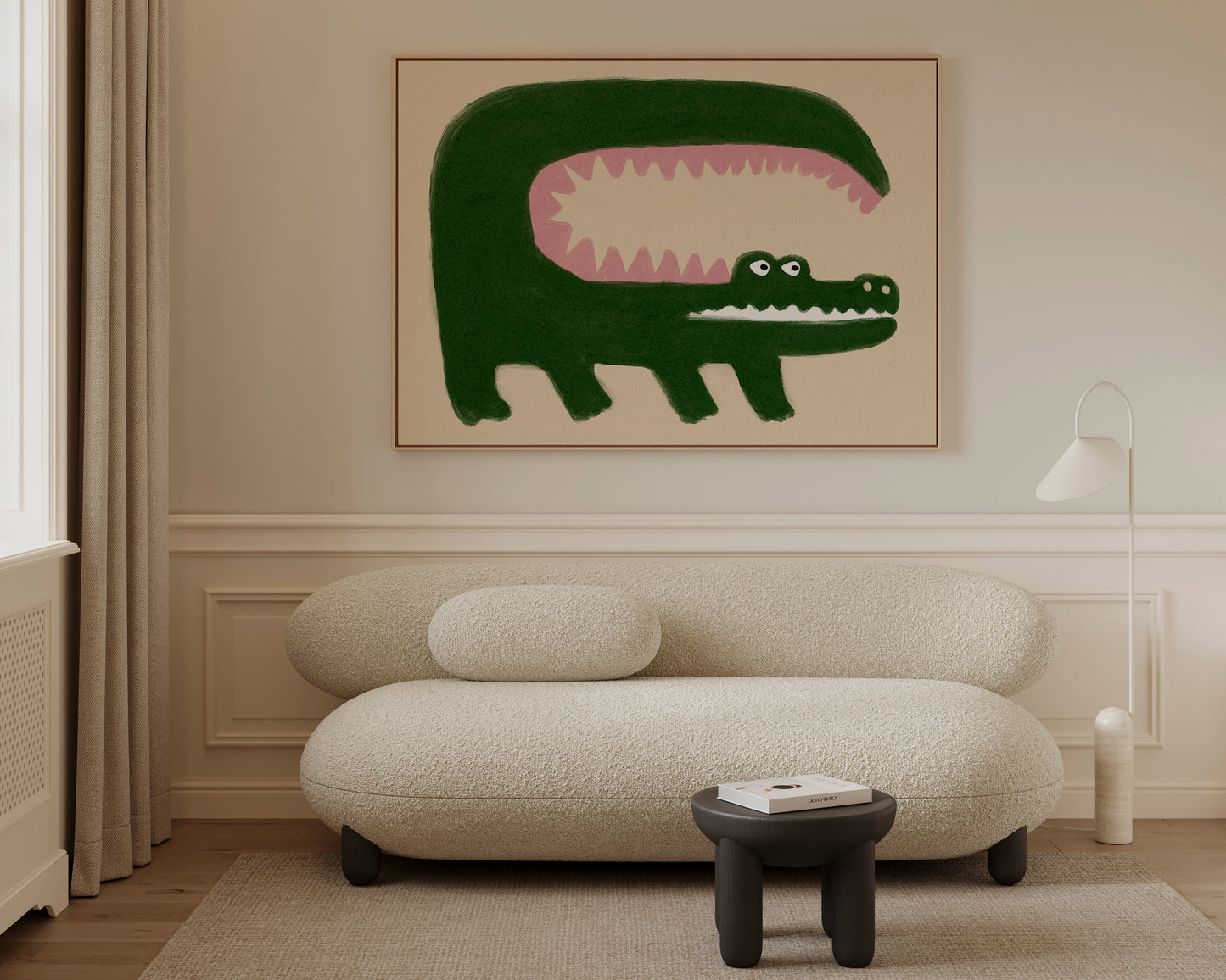 Crocodile Canvas