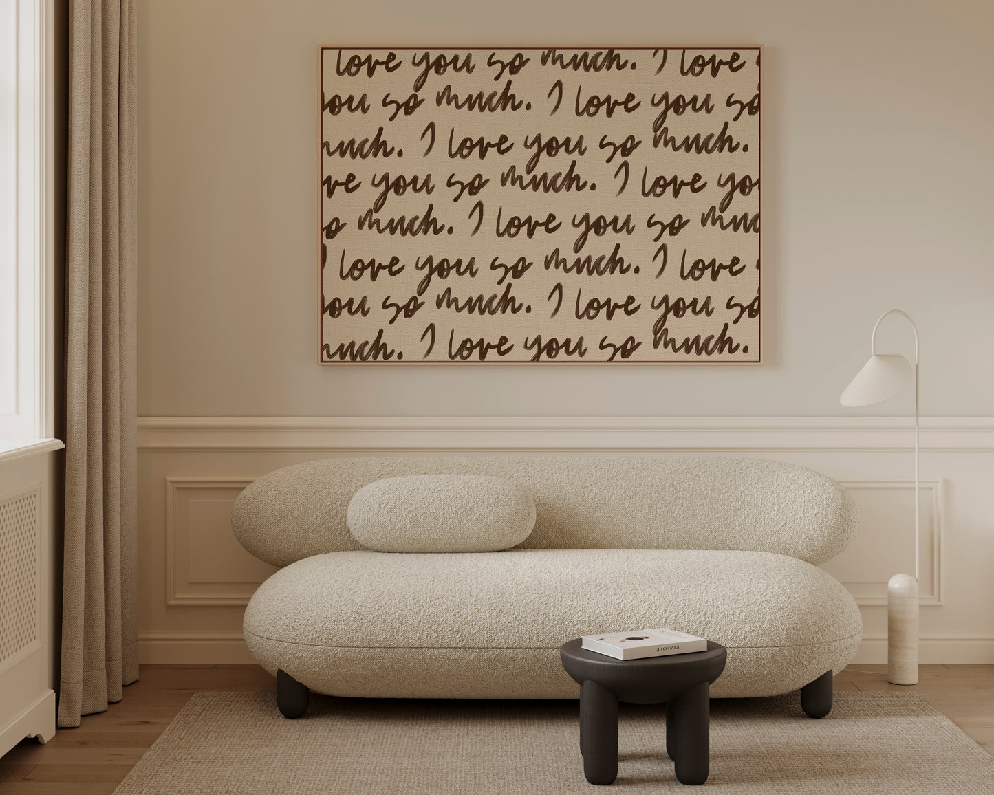 I Love You So Much Canvas
