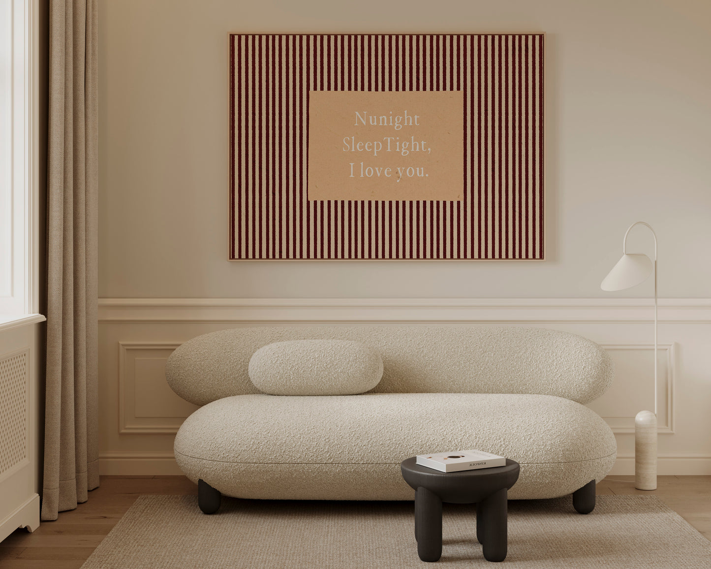 Nunight Sleep Tight Canvas