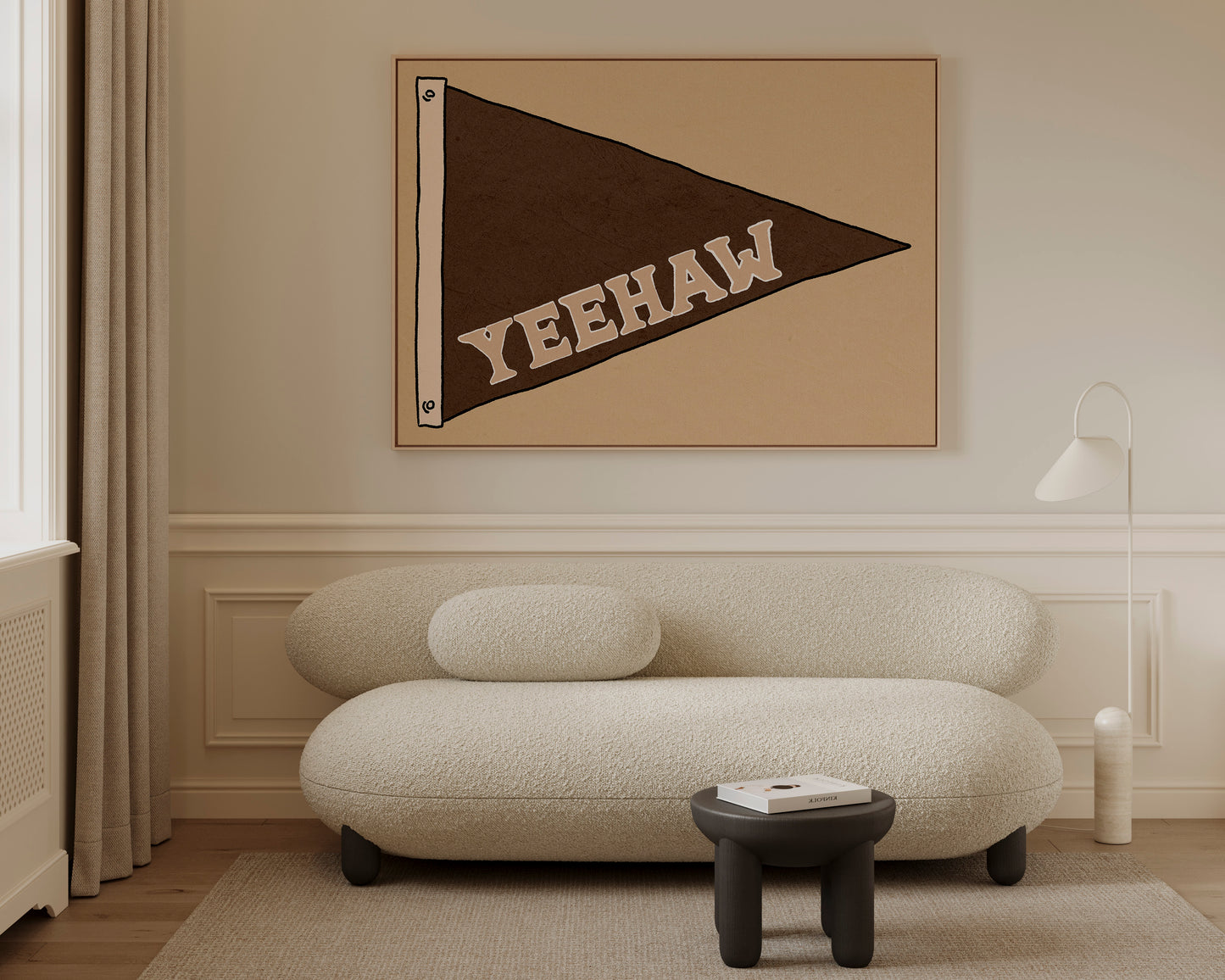 Yeehaw Flag Canvas