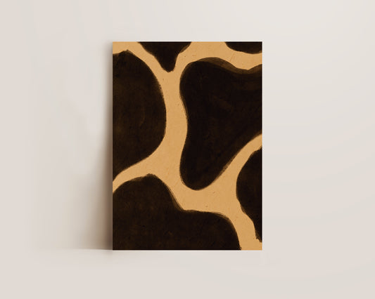 Giraffe Pattern Print