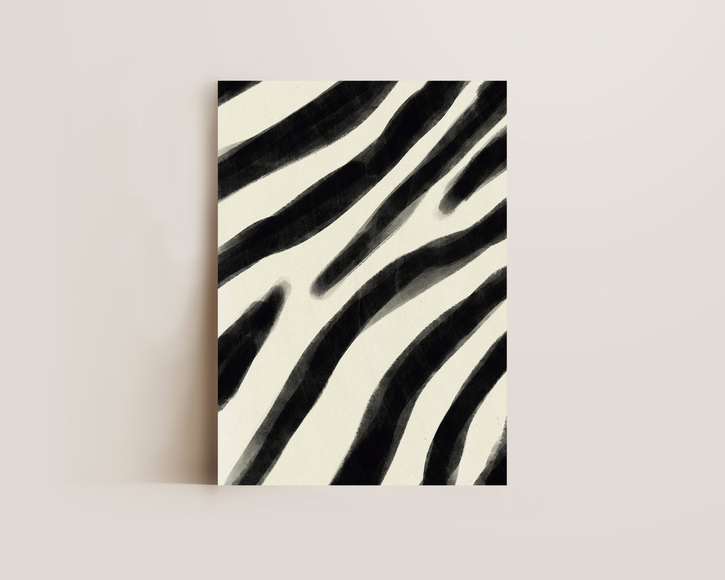 Zebra Pattern Print