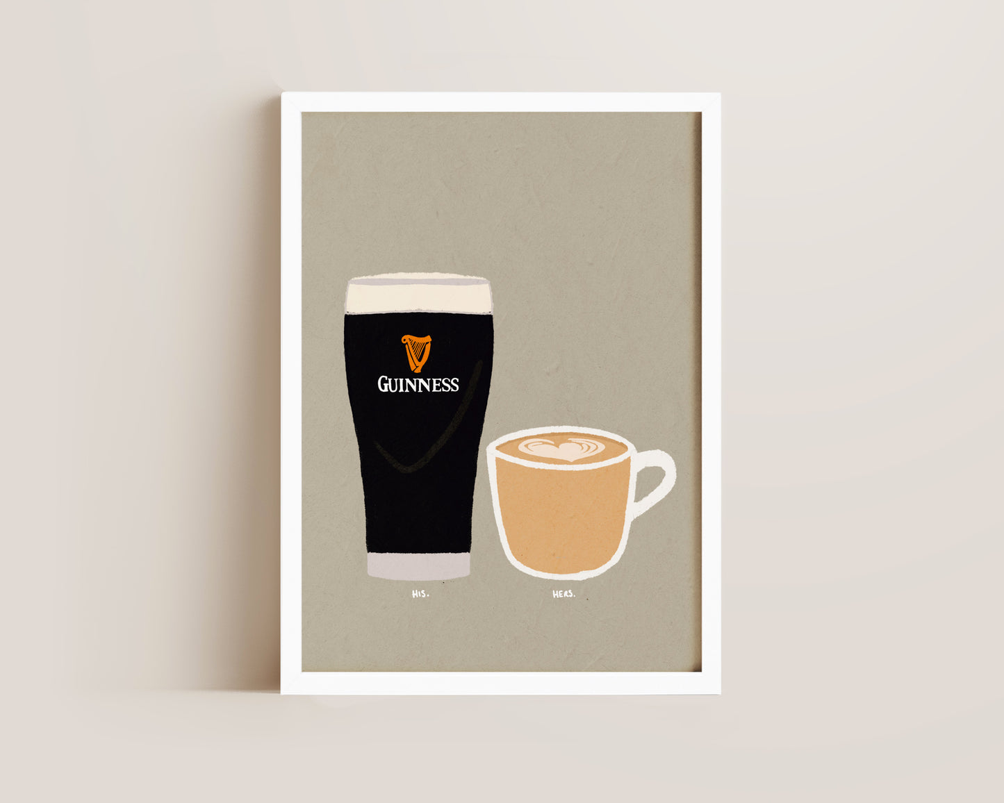 Guinness & Coffee Print