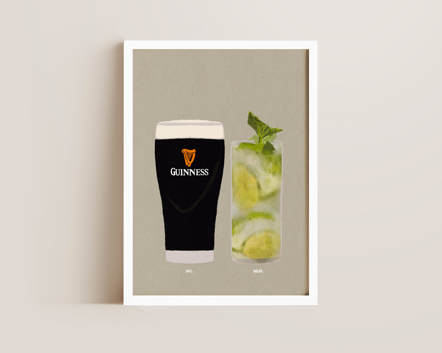 Guinness & Mojito Print