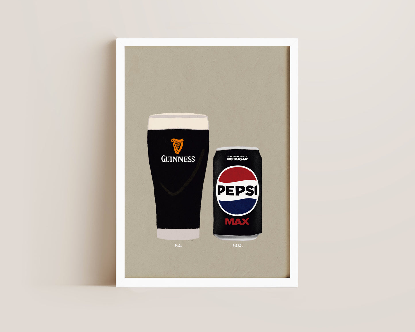 Guinness & Pepsi Max Print