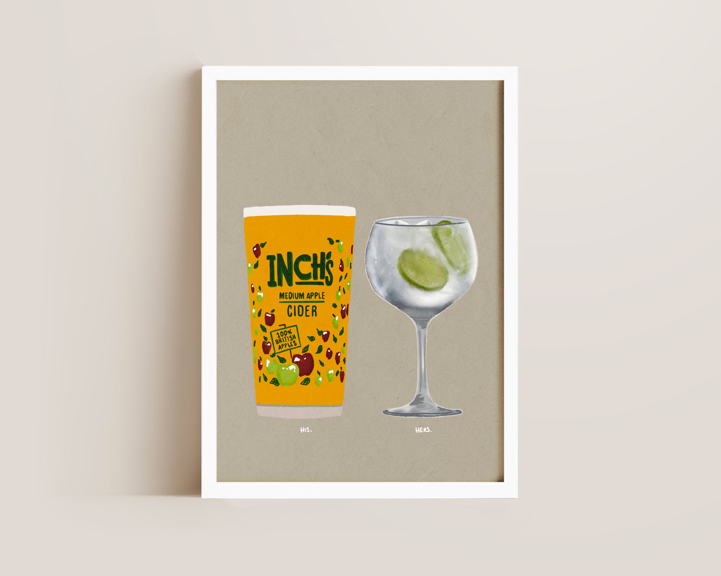 Inch's & G&T Print