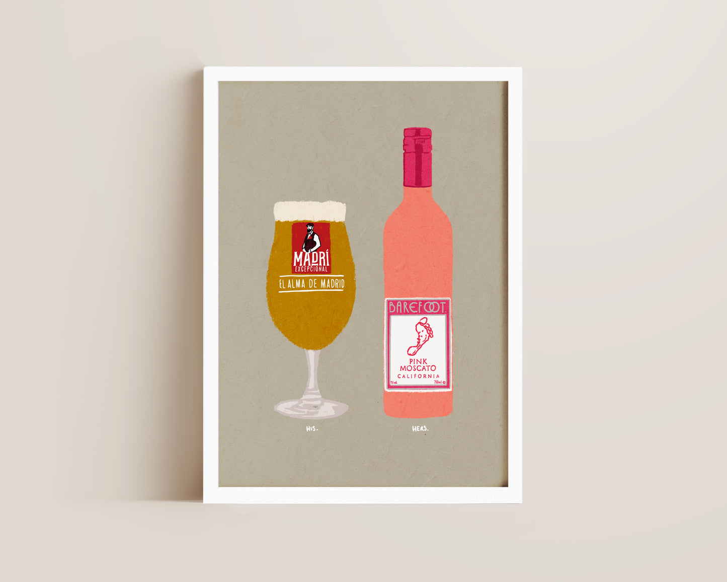 Madri & Pink Moscato Print