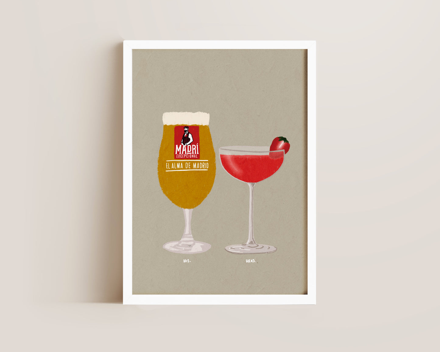 Madri & Strawberry Daiquiri Print
