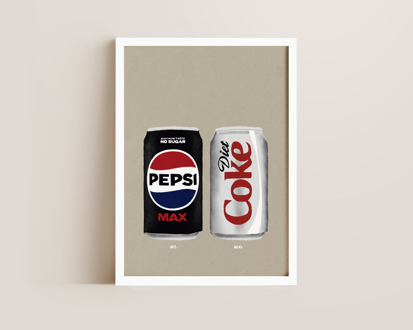 Pepsi Max & Diet Coke Print